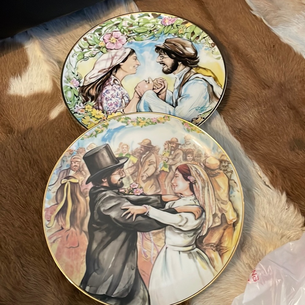 COPY - Fiddler on the Roof Collectors Plates